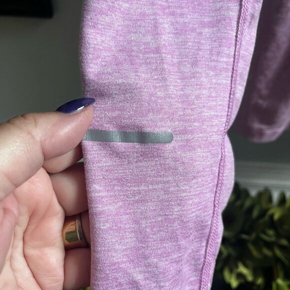 Nike Element Running Dri-Fit Lavender Quarter Zip Pullover Shirt sz S EUC - Picture 6 of 9